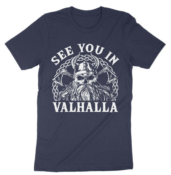 Other - Vikings Jersey Valhalla Vikings Tv Show T Shirt Navy